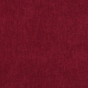red plain woven fabric from Jane Churchill