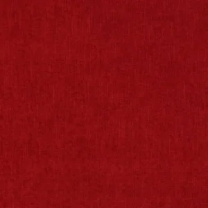 red plain woven fabric from Jane Churchill