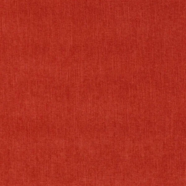 Palma Fabric - Umber by orange plain woven fabric from Jane Churchill