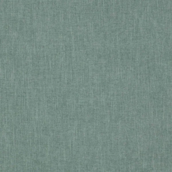 Palma Fabric - Aqua by blue plain woven fabric from Jane Churchill