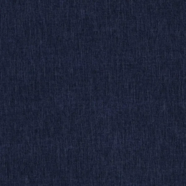 Palma Fabric - Navy by blue plain woven fabric from Jane Churchill