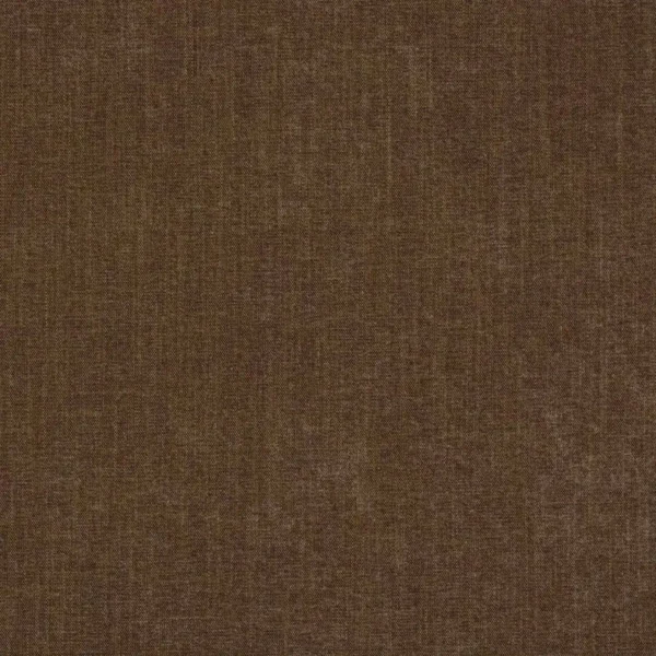 Palma Fabric - Cocoa by brown plain woven fabric from Jane Churchill