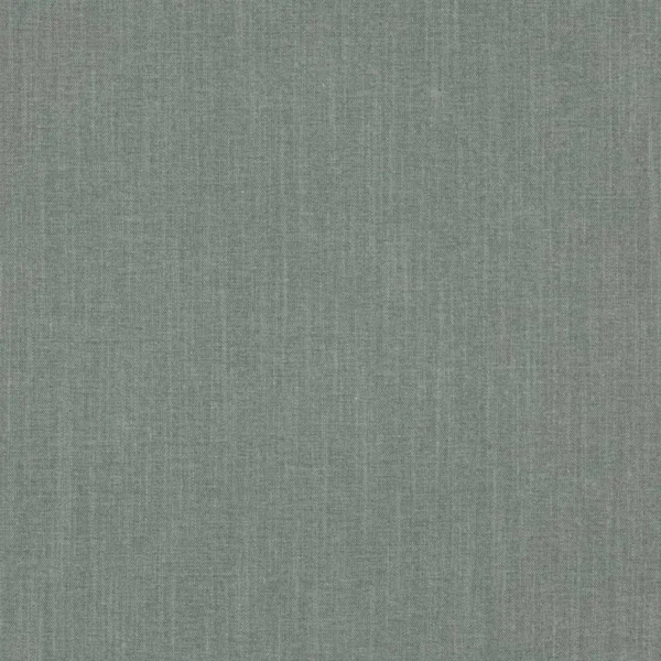 Palma Fabric - Duck Egg by green plain woven fabric from Jane Churchill