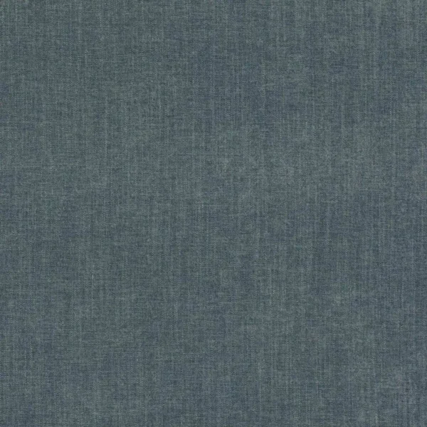 Palma Fabric - Sky Blue by blue plain woven fabric from Jane Churchill