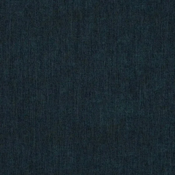 Palma Fabric - Petrol by blue plain woven fabric from Jane Churchill