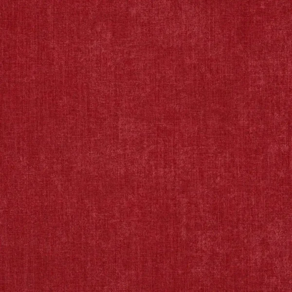 Palma Fabric - Soft Red by red plain woven fabric from Jane Churchill