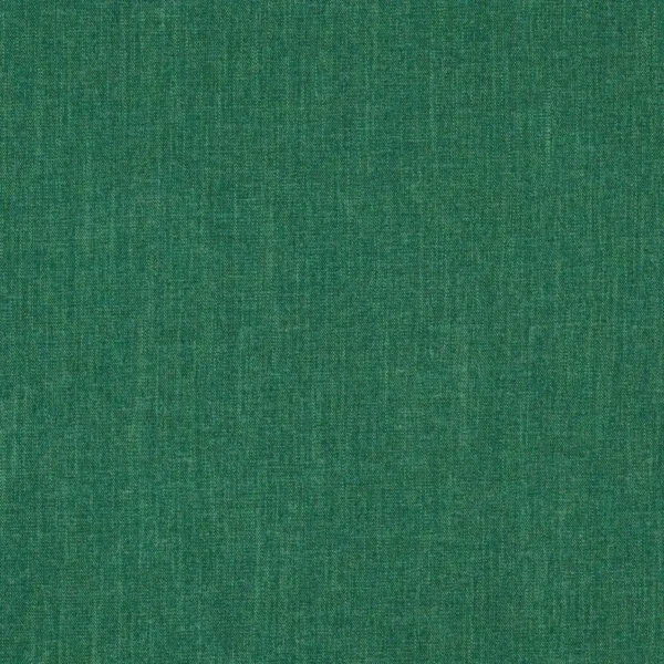 Palma Fabric - Jade by green plain woven fabric from Jane Churchill