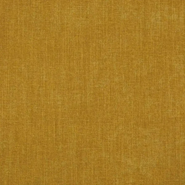 Palma Fabric - Turmeric by yellow plain woven fabric from Jane Churchill