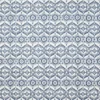 blue geometric embroideried fabric from Jane Churchill