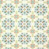 multicolour geometric printed fabric from Jane Churchill