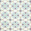 multicolour geometric printed fabric from Jane Churchill