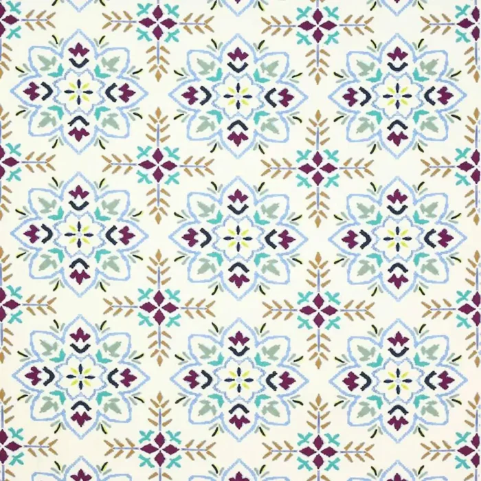 Chintal Fabric - Blue / Aqua swatch