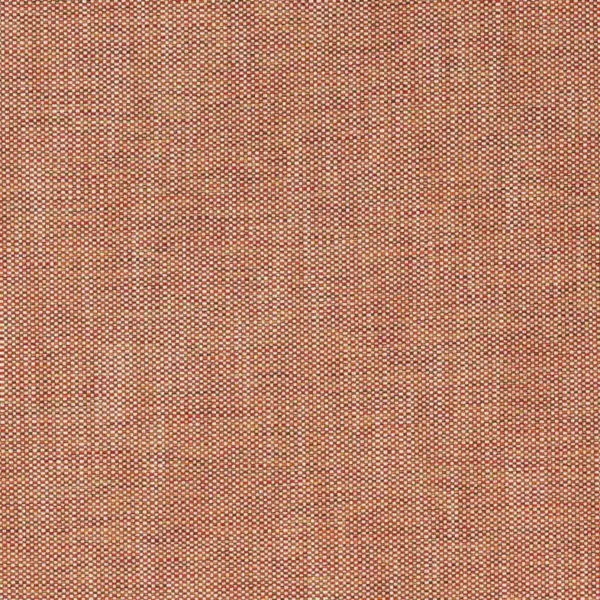 Daro Fabric - Terracotta by orange plain woven fabric from Jane Churchill