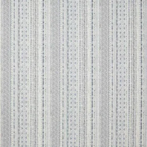 blue striped printed fabric from Jane Churchill