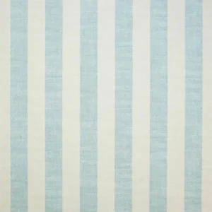 blue striped cotton fabric from Jane Churchill