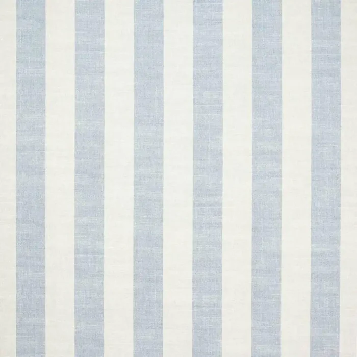 Almora Stripe Fabric - Blue / Natural swatch