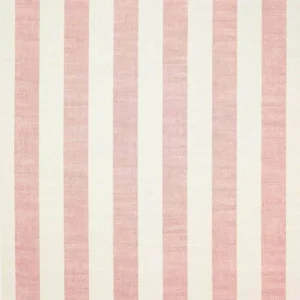 red striped cotton fabric from Jane Churchill