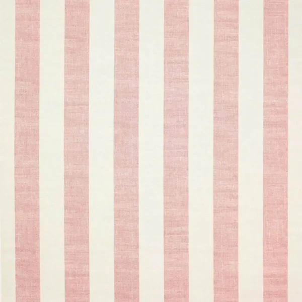 red striped cotton fabric from Jane Churchill