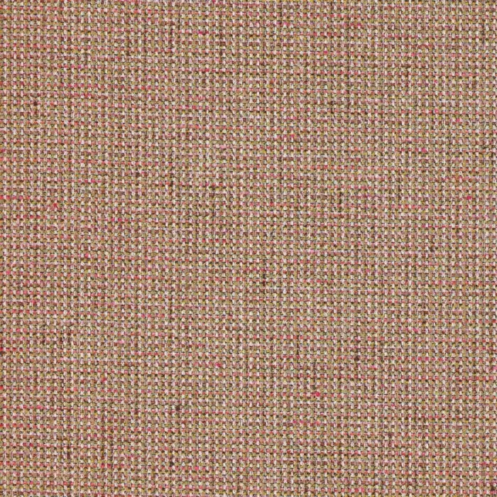 Romey Fabric - Natural / Coral swatch