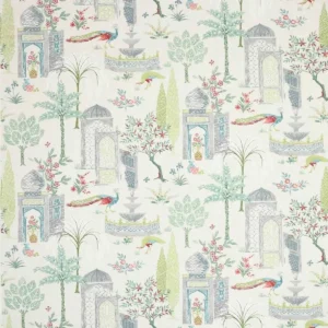 multicolour animal printed fabric from Jane Churchill