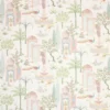 multicolour animal printed fabric from Jane Churchill