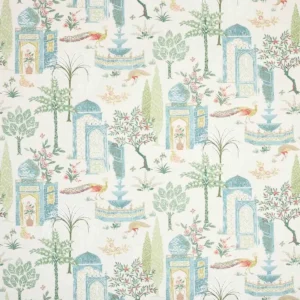multicolour animal printed fabric from Jane Churchill