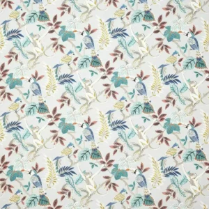 multicolour animal printed fabric from Jane Churchill