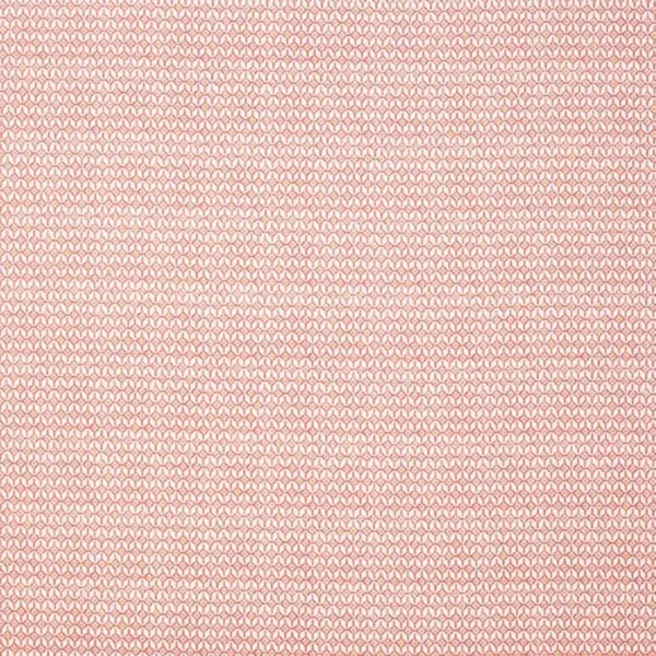 Tanzy Fabric - Red / Orange by red geometric cotton fabric from Jane Churchill
