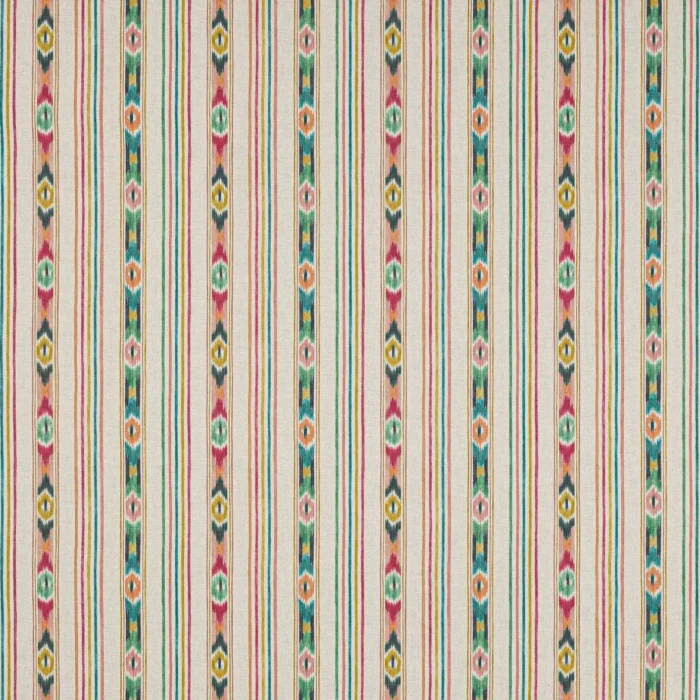 Sitari Stripe Fabric - Multi swatch