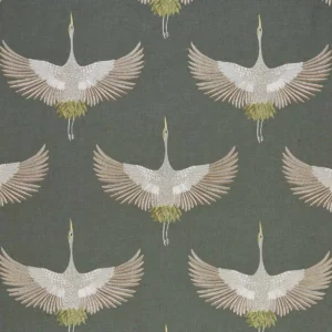 multicolour animal embroideried fabric from Kai