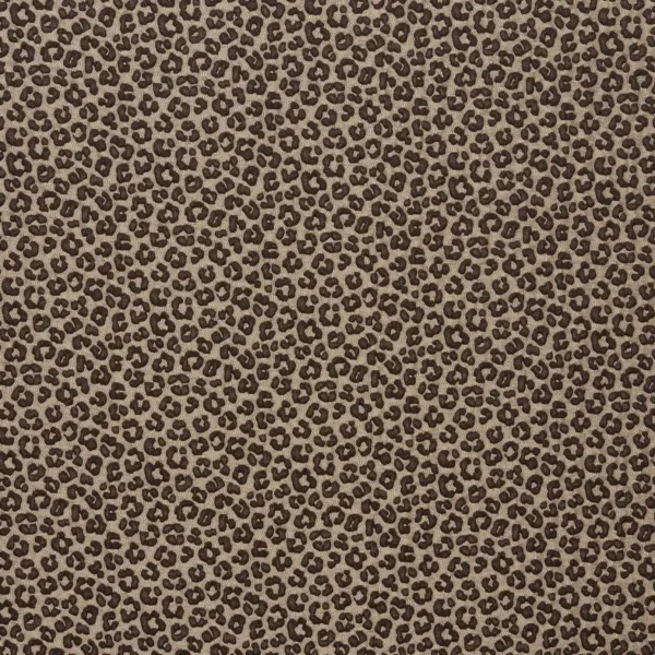 Amur Fabric - Bronze by brown animal jacquard fabric from Kai