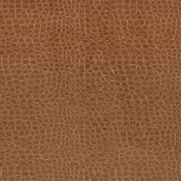orange spotted embroideried fabric from Kai