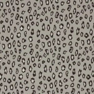 black-grey animal jacquard fabric from Kai