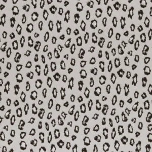 white animal jacquard fabric from Kai
