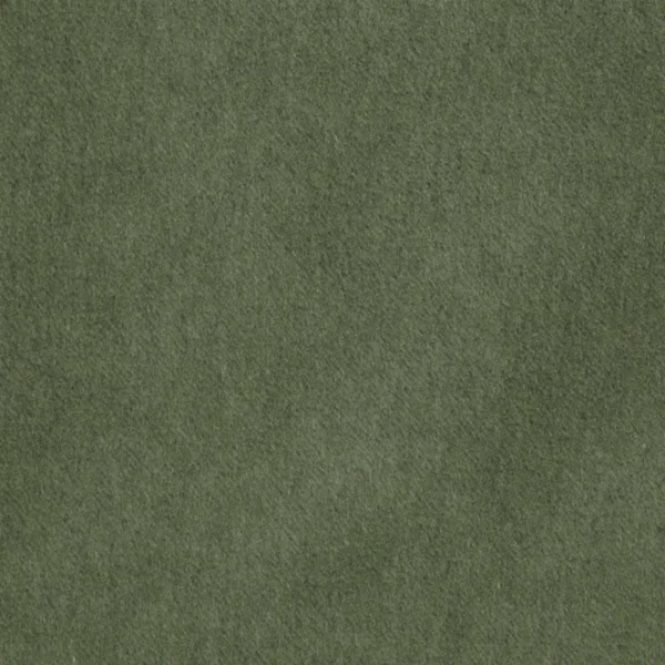 Savona Fabric - Fern by green plain velvet-chenille fabric from Kai
