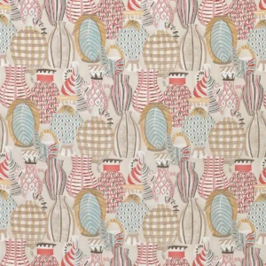 multicolour misc cotton fabric from Nina Campbell