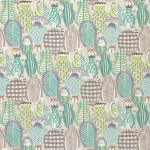 multicolour misc cotton fabric from Nina Campbell