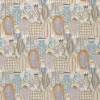 brown misc cotton fabric from Nina Campbell