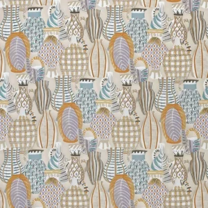 brown misc cotton fabric from Nina Campbell