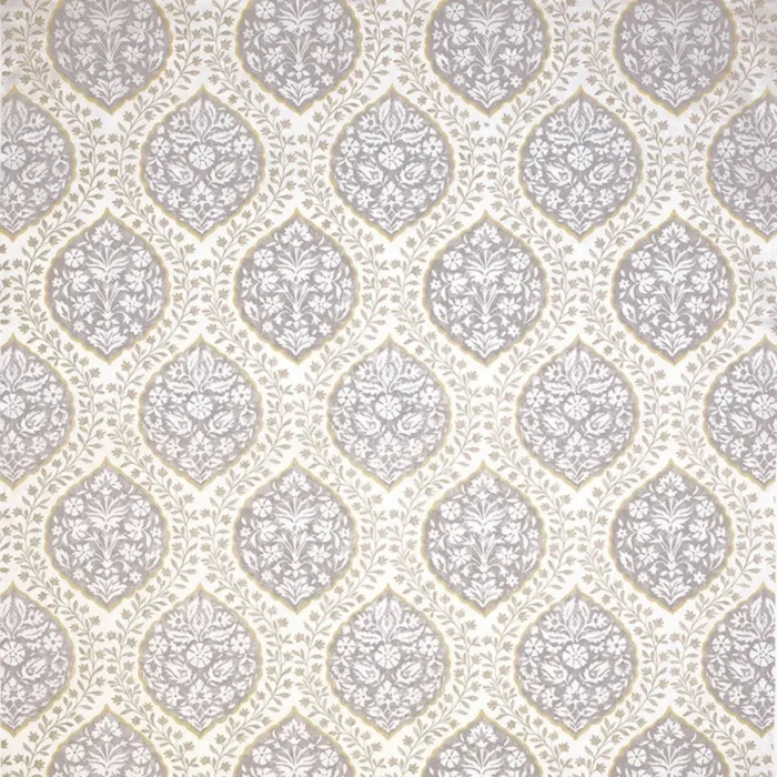 Marguerite Fabric - Dove / Grey – Dove Grey swatch