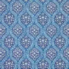 blue botanical woven fabric from Nina Campbell