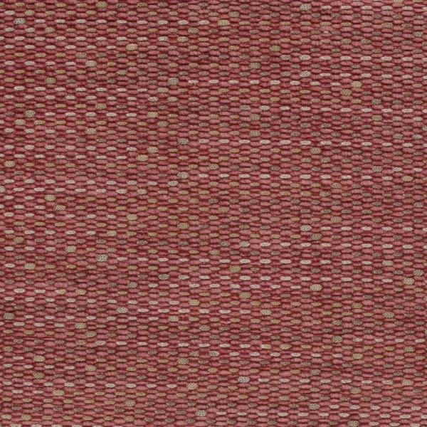 red misc velvet-chenille fabric from Nina Campbell