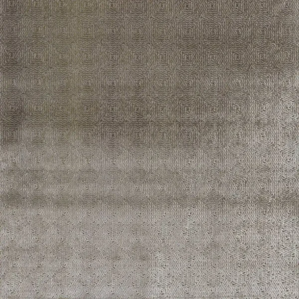 black-grey geometric velvet-chenille fabric from Nina Campbell