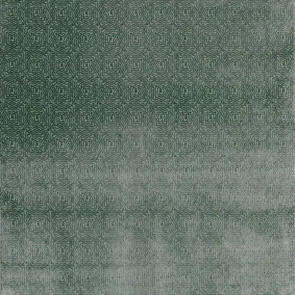 blue geometric velvet-chenille fabric from Nina Campbell