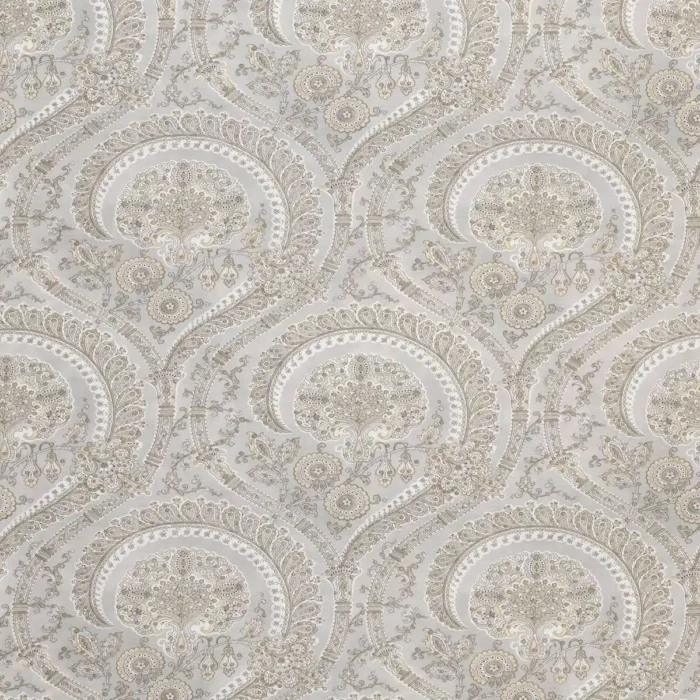 Les Indiennes Fabric - Grey swatch
