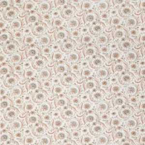 black-grey botanical linen fabric from Nina Campbell
