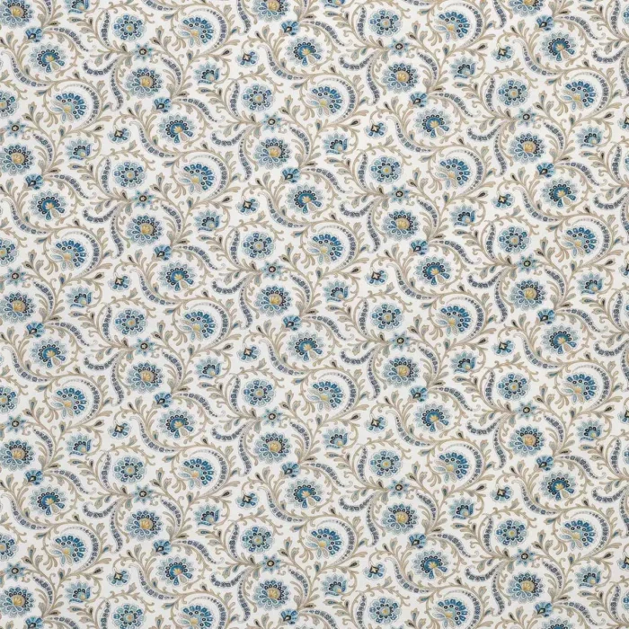 Baville Fabric - Blue swatch