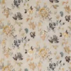 multicolour botanical embroideried fabric from Nina Campbell