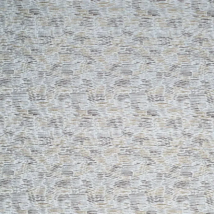 Arles Fabric - Chocolate / Grey swatch