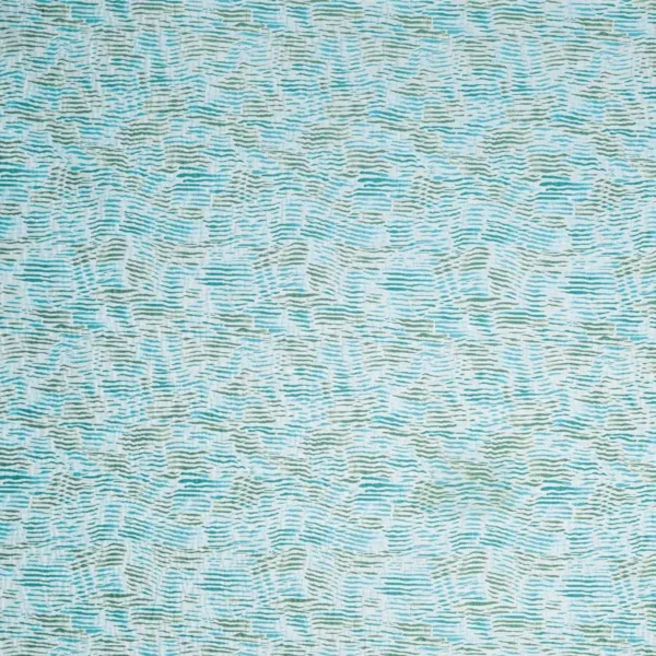 Arles Fabric - Aqua / Green by blue misc jacquard fabric from Nina Campbell